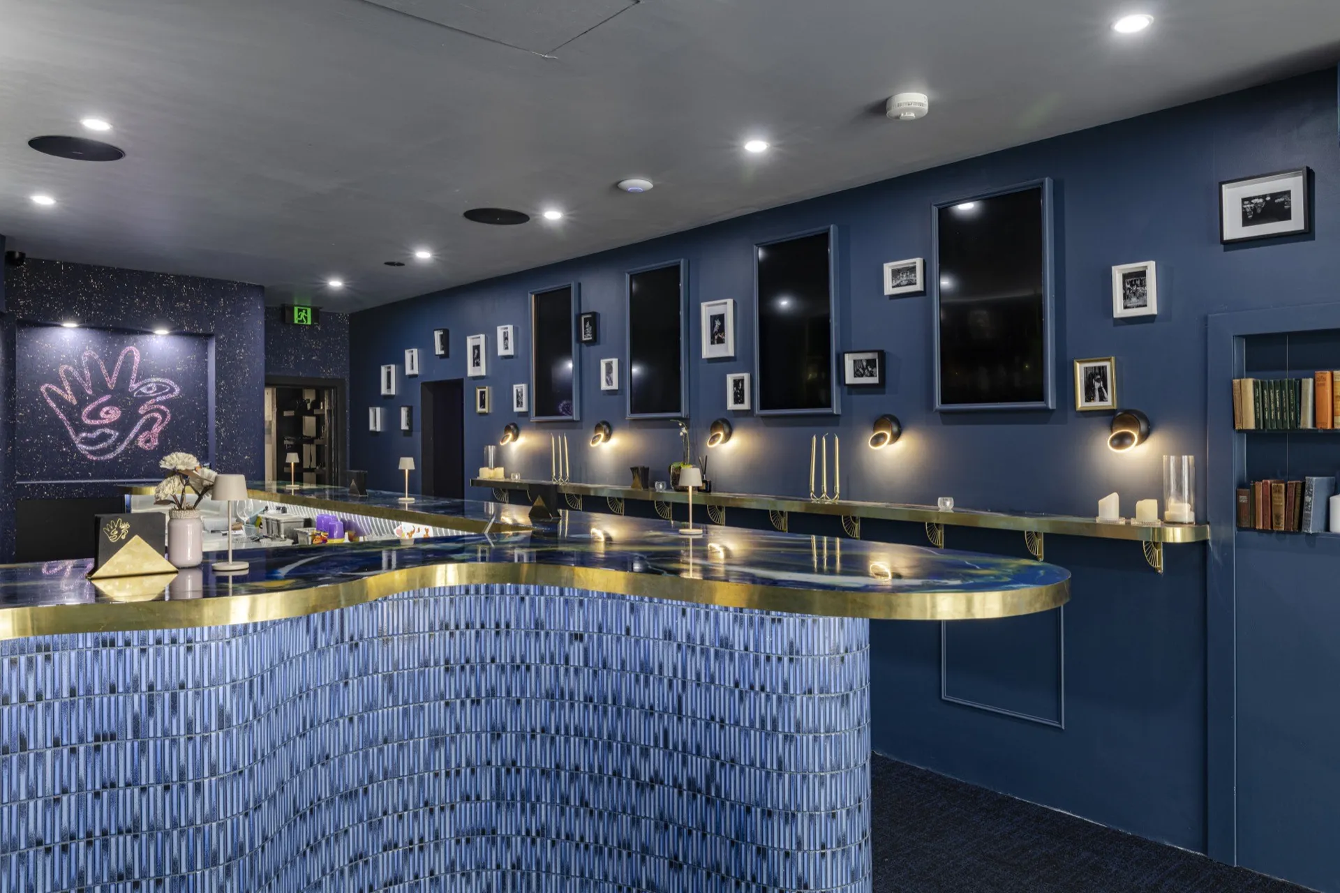 Guests celebrating at Shelly